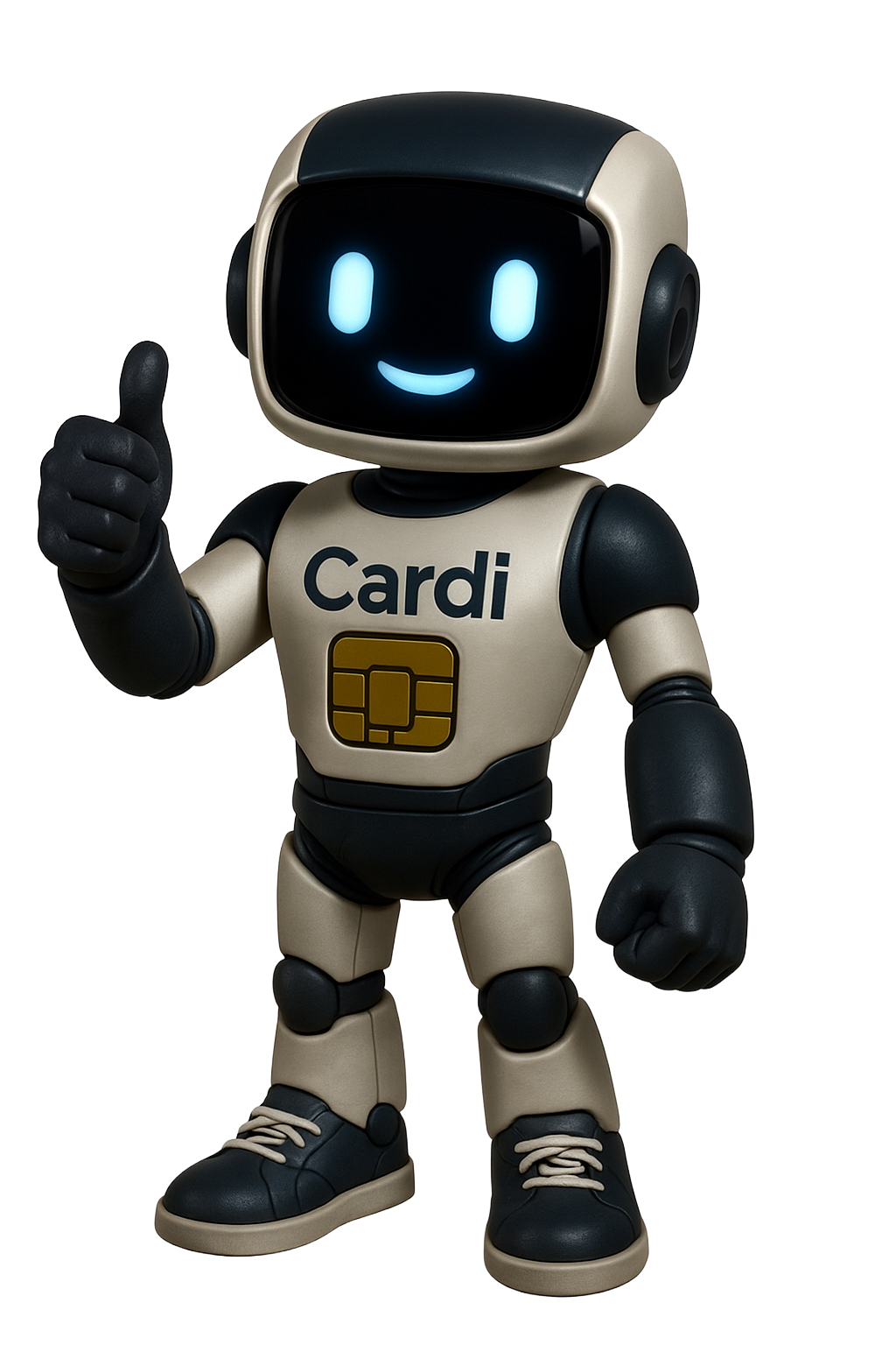 CHIP © 2025 Cardi™. All rights reserved.  Thumbs up